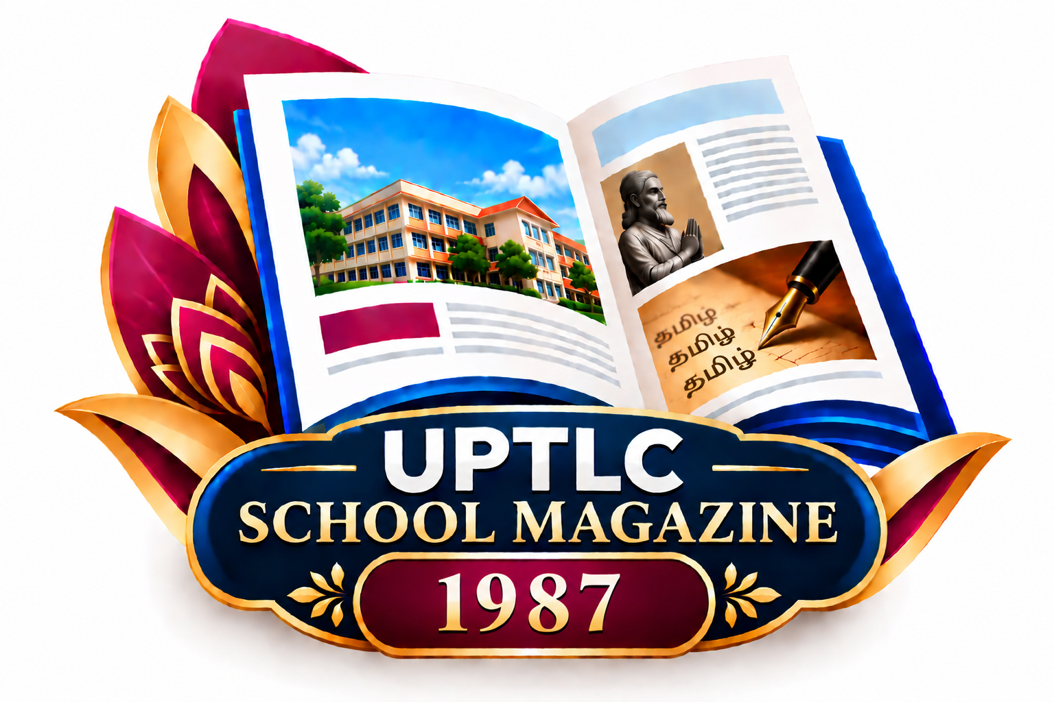 Cover Page of UPTLC School Magazine 1987
